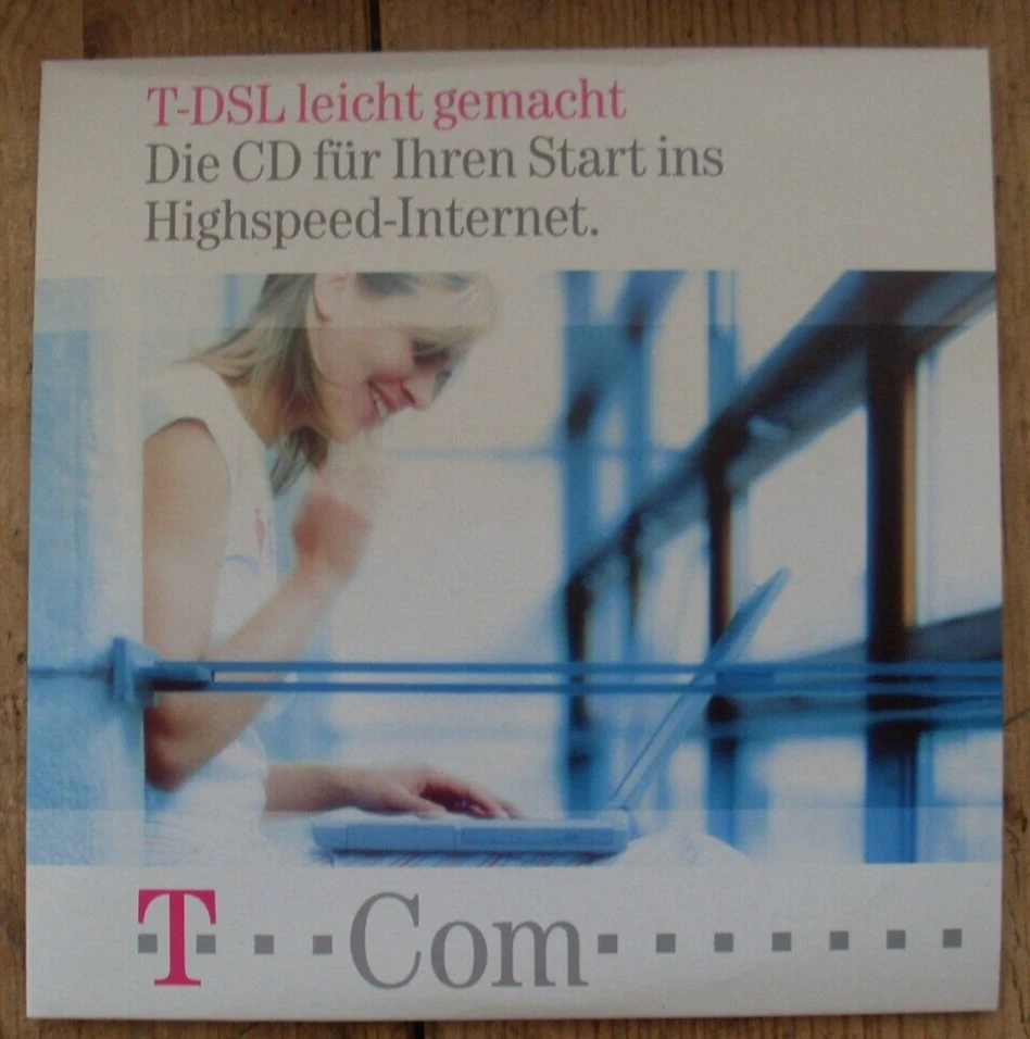 Telekom T-DSL Splitter Anschlußkabel CD Rom unbenutzt - Bild 2 von 3