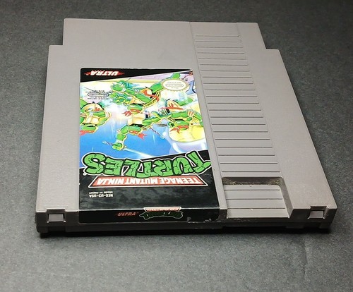 Teenage Mutant Ninja Turtles Nintendo NES 1989 Cartridge only, Clean, Tested, - Picture 3 of 3