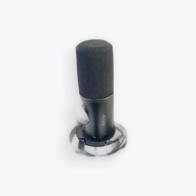 FIFINE USB Gaming Microphone, RGB Dynamic Mic for PC, with Tap-to-Mute K658
