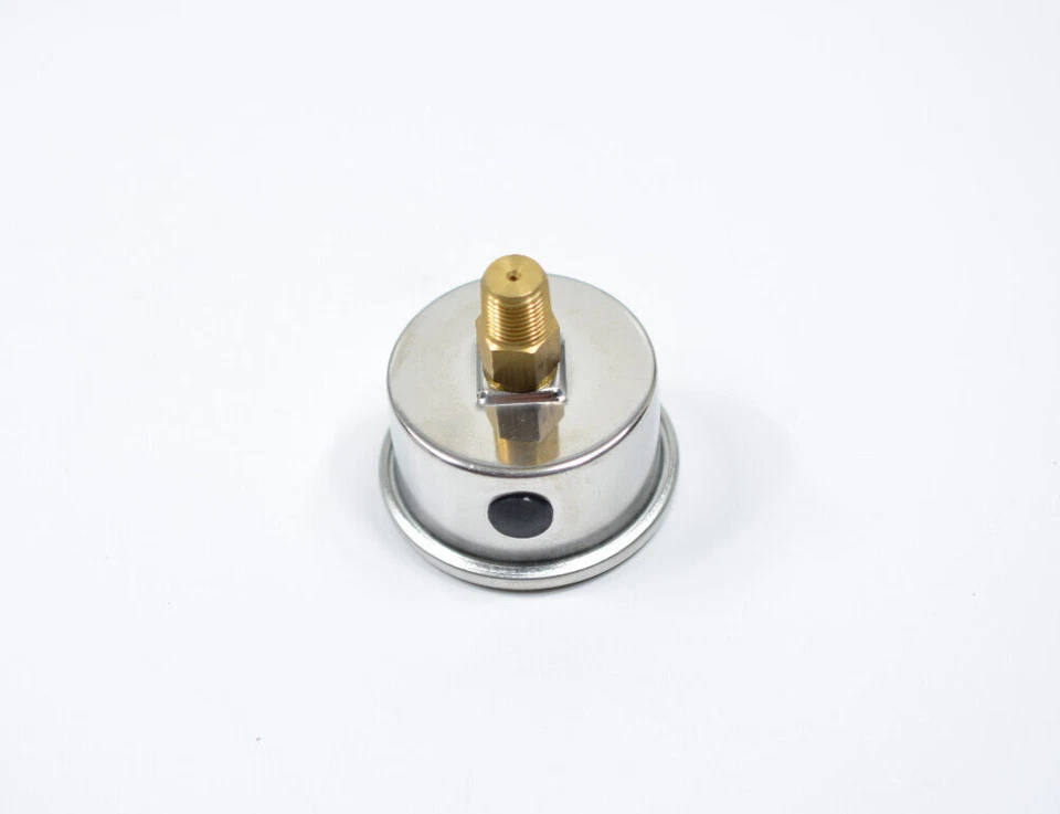 FRA-900002 Fragola 0-15 PSI Fuel Pressure Liquid Filled Gauge 1/8" Male NPT - Image 3 of 4