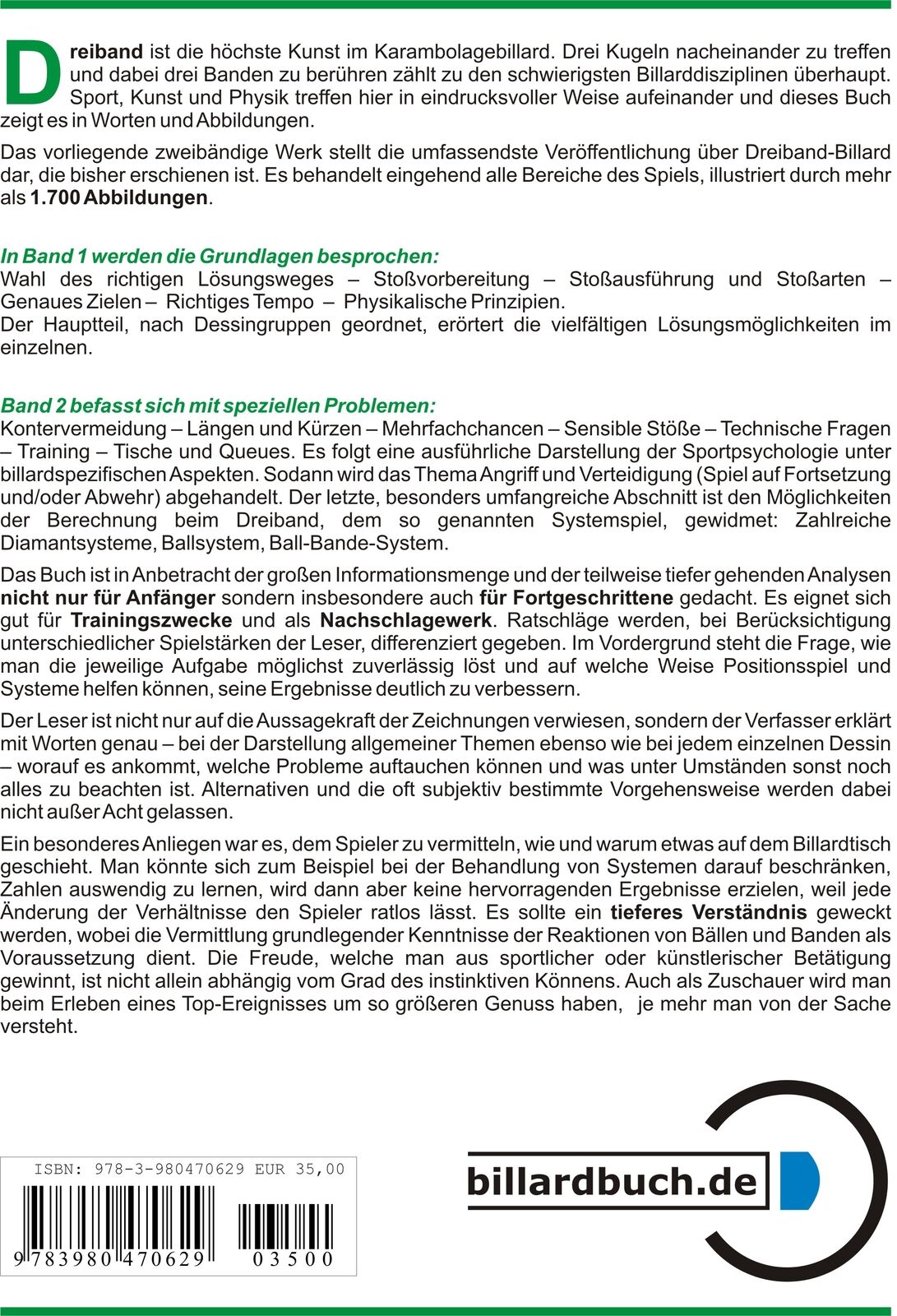 Thumbnail - Handbuch Des Billardspiels 1 Gerhard Hüpper