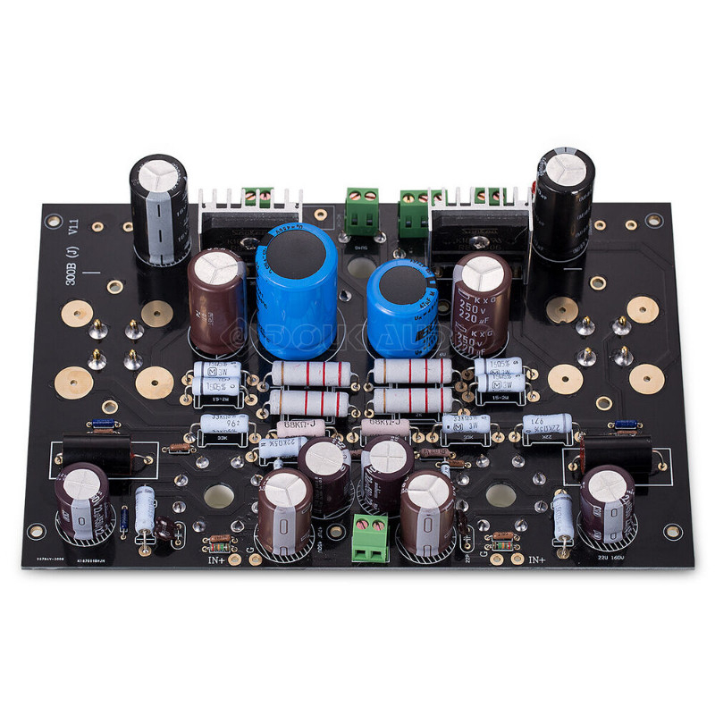 HiFi 300B Vacuum Tube Power Amplifier Board DIY KIT Class A Stereo Audio Amp 16W