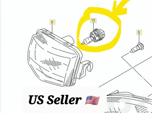 Super LED bulb for Suzuki ATV 2007 VINSON 4WD LT-A500F HEADLAMP (MODEL K5): USA - Picture 1 of 12