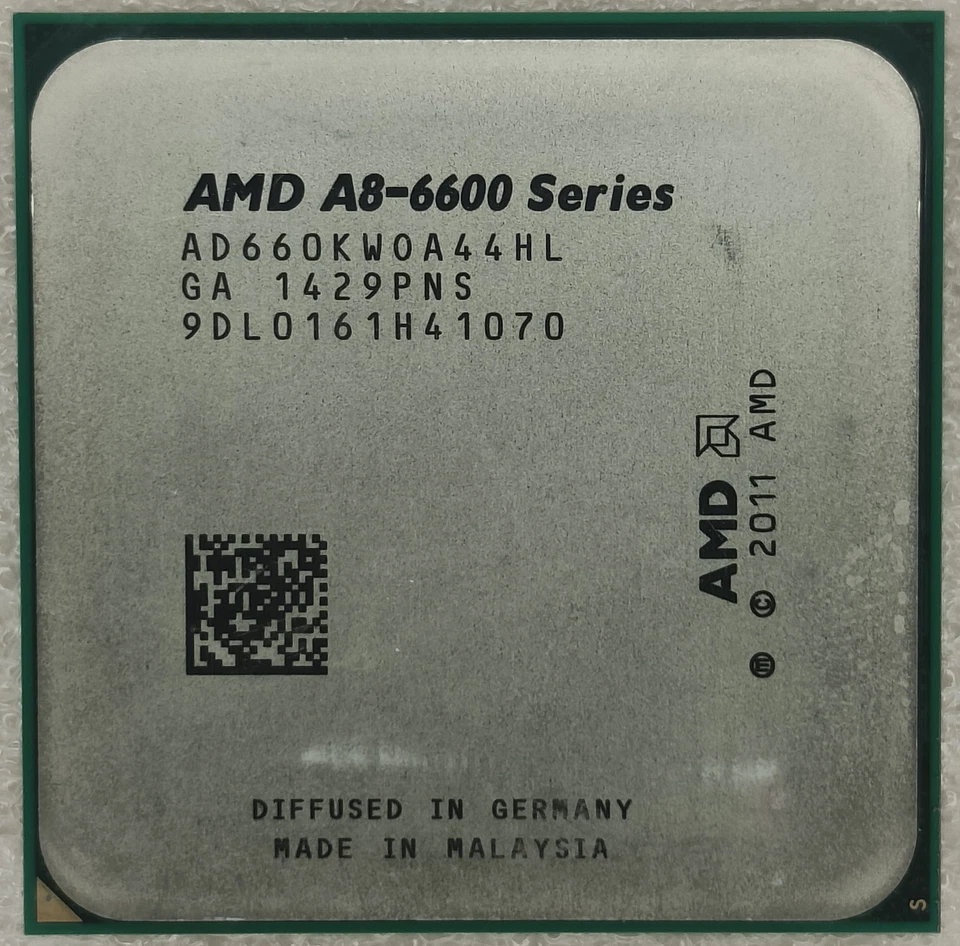 AMD A8-6600K 3,9 GHz Zócalo de cuatro núcleos FM2 PROCESADOR DE ESCRITORIO CPU 100 W Foto 4 de 4
