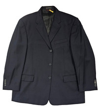 Pierre Cardin 100 Acetate Black Suit Separate- Brand New