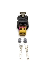 2 PIN Pigtail Plug Housing Connector VVT Injector For VW Audi Porsche 4F0973702A