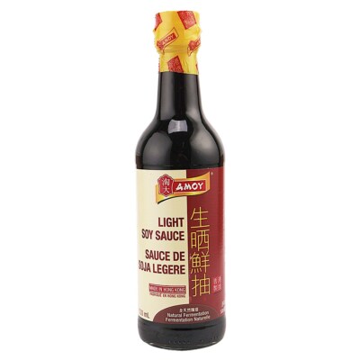 Amoy Soy Sauce Light Natural Ferment Chinese Flavoring Delicious 500ml NEW