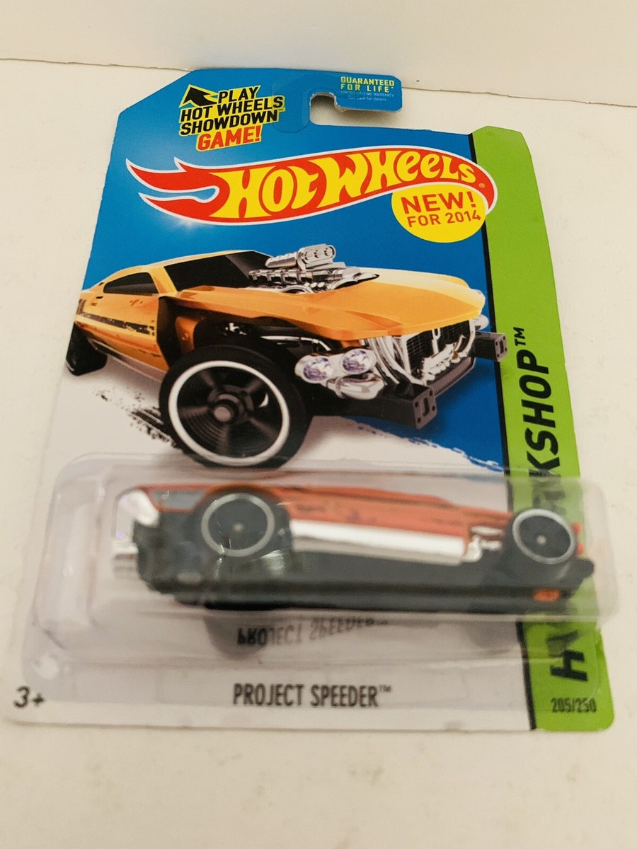 Hot Wheels Workshop Garage Project Speeder Car Figure (205/250