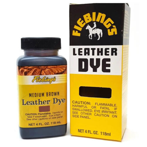 Fiebings Leather Dye 4 Oz With Applicator - Afbeelding 1 van 19