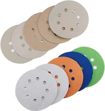 20x 5 inch Sanding Discs Hook Loop 8-Hole Wet Dry 3000 4000 5000 7000 10000 Grit