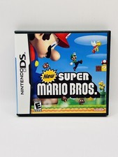 New Super Mario Bros Nintendo DS Authentic OEM Case Manual  Inserts Only