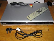 Sony RDR-GX120 Silver DVD Player Recorder Videoplus Smartlink + Remote Working