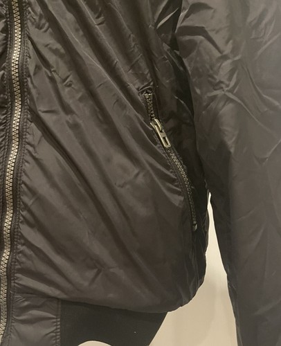 H&M Youth Black Lined Full Zip Windbreaker Jacket Size 12-13y - Picture 3 of 9