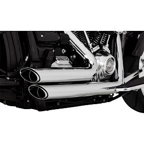 Sistema de escape escalonado VANCE & HINES 17335 Shortshots - Cromo Foto 2 de 2