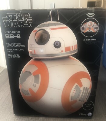Spin Master Star Wars BB-8 Fully Interactive Droid - White/Orange