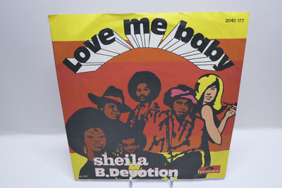 7'' Single -SHEILA & B. DEVOTION - LOVE ME BABY- POLYDOR 2040 177, Disc  EX+/EX+