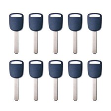 Uncut Cloneable Transponder Key Replacement For Honda T5 Chip Ho01t5 10 Pack
