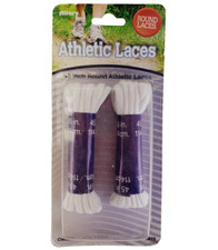 Allary 45 inch Round Athletic Laces - White