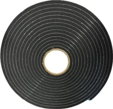 JVCC SF-VFLD Single-Sided PVC Foam Tape: 3/8 in. thickness x1 in. x 30 ft