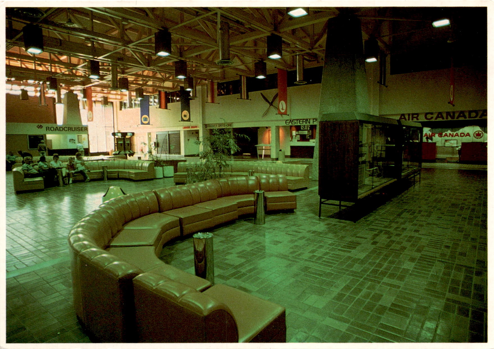 Gander, Newfoundland, Canada, Main Lobby, J. Byrne, ATKINSON MARKETING Postcard