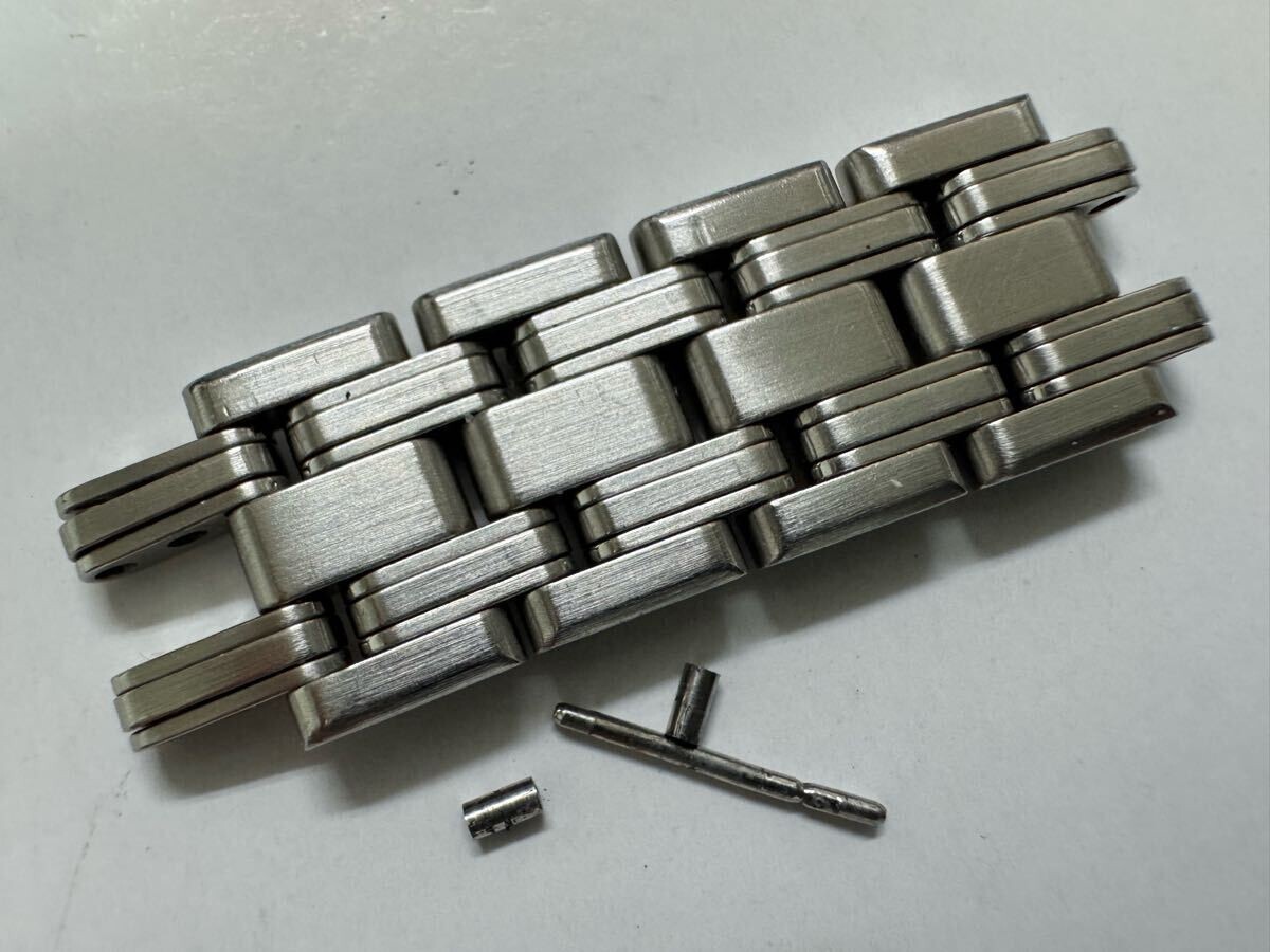 Omega Seamaster strap parts 13mm width 4 links 6502/830 Men's used