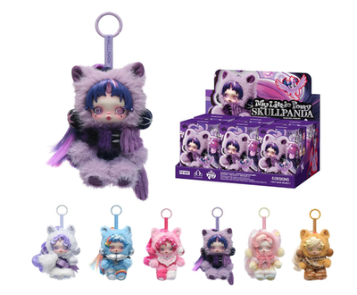 Authentic POP MART SKULLPANDA My Little Pony Plush Pendant