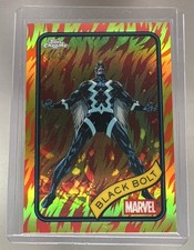 2025 Topps Chrome Marvel Black Bolt #116 Human Torch Refractor 9/39