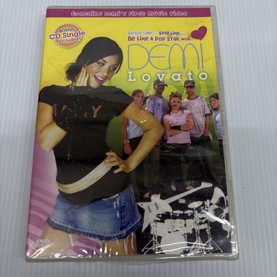 Demi Lovato Be Like A Pop Star Dance Sing DVD + Bonus CD Single New
