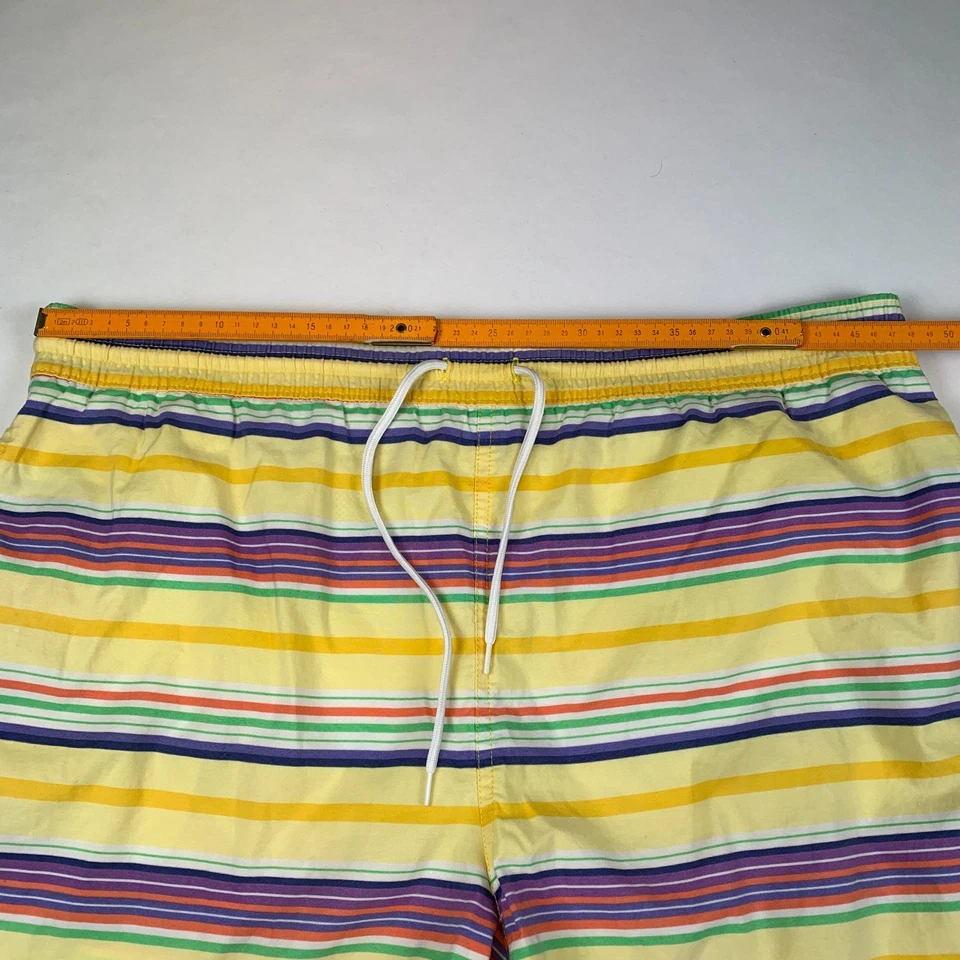 Ralph Lauren Boxer Mare Uomo L Righe Multicolore Costume Estate - Immagine 4 di 4