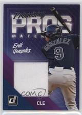 2018 Panini Donruss Promising Pros Materials Erik Gonzalez #PPM-EG 0ot5