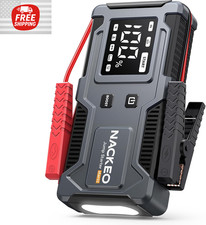 12V Arrancador De Bater a 6000A Con LCD Para Carro Auto Yomper Cargador Portatil