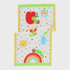 Hayashi Bath Towel Approximately 60 x 120cm Very Hungry Caterpillar Smiling Face