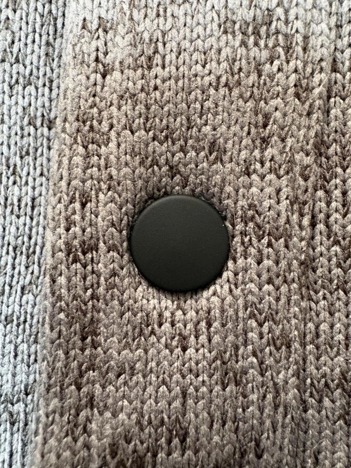 Eddie Bauer Jacket Mens XL Gray Fleece Knit Snap Front Shacket Casual Outdoor image 4