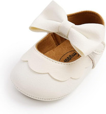 Scarpe Neonata Ballerine Scarpine Primi Passi Principessa Bowknot Neonata