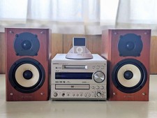 ONKYO Component System FR-S7GXDV & iPod Dock DS-A1X & iPod set Untested Junk