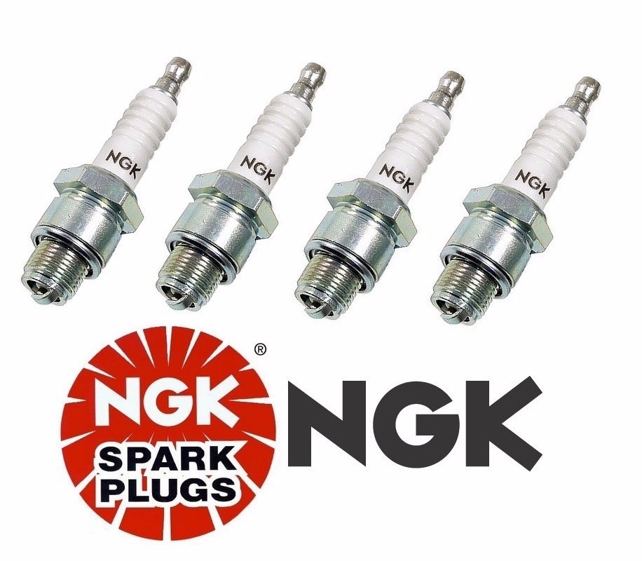 4 X NGK Standard OEM Performance Power Spark Plugs Resistor B5HS 3722