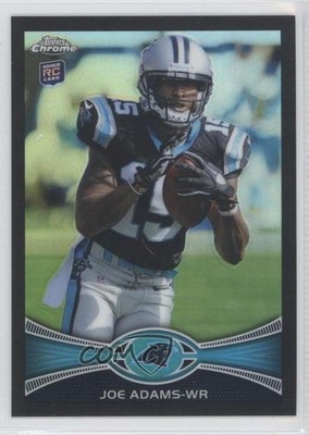 2012 Topps Chrome Black Refractor 55/299 Joe Adams #133 Rookie RC 0f8