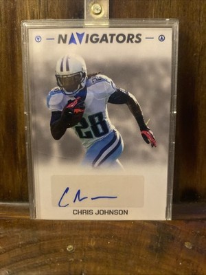 2025 Meridian Football Navigators Chris Johnson Auto /12