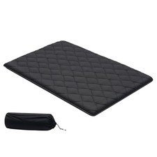 Uimoso Tatami Mattress Full Foldable Futon Mattress with Storage Bag Black