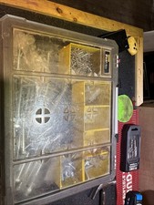 Stanley FatMax Organiser Box Strong for Organizing Bolts, Full Of Bolts
