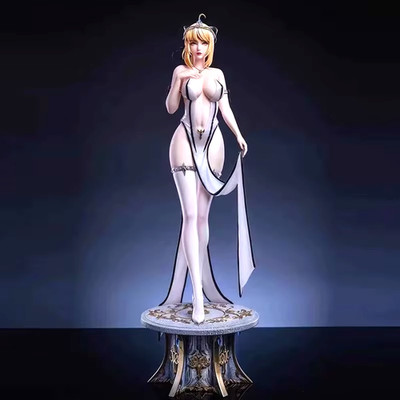 Anime Altria Pendragon Fate Grand Order Anime-Mädchenfigur, 55 cm, 2 kg, Replik