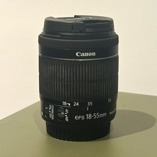 Canon EF-S 18-55mm f/3.5-5.6 IS STM Zoom Lens Auto & Manual Focus 58mm