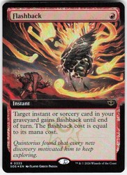 Flashback (Extended Art) 333 Strixhaven: School of Mages Foil