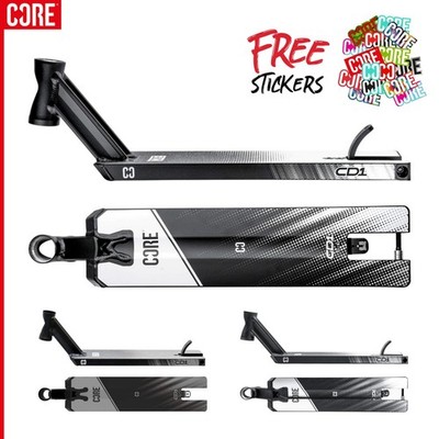 Core CD1 Stunt Scooter Deck 4,5'' x 18,5'', Pro Boxed Scooter Deck, superleicht