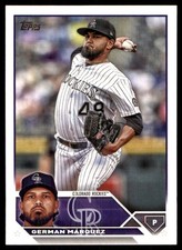 German Marquez 2023 Topps #325 Rockies MLB READ FREE SHIPPING AutographDen