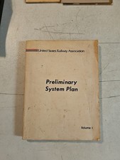 1975 United States Railway Association Preliminary System Plan.  Volume 1