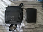 Nintendo DS Vintage Carry Case Bag Lot Of 2 Bundle Straps Game Storage