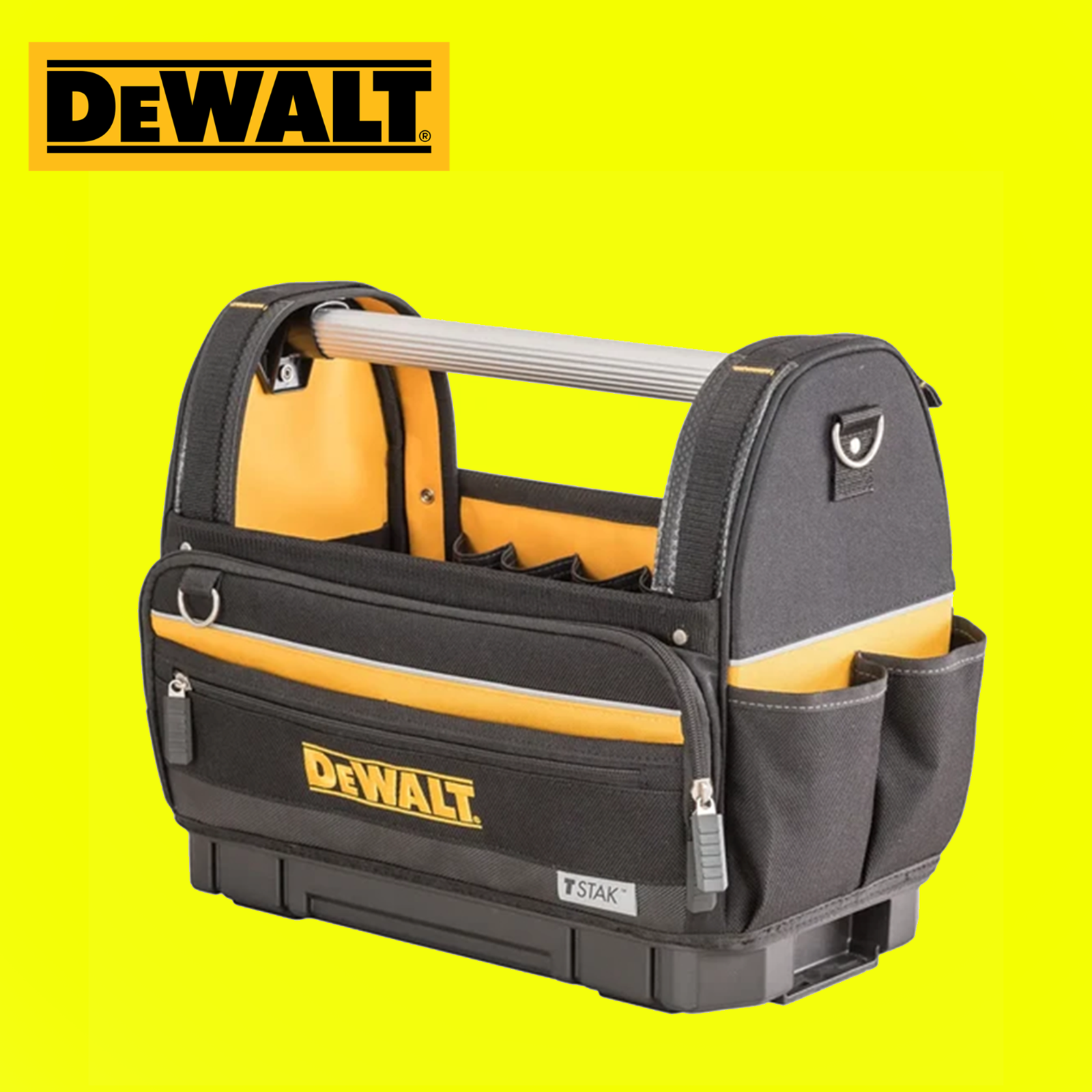 Dewalt Dwst82990-1 Tstak Carry Bag, Black/Yellow 3253561829901 - Image 5
