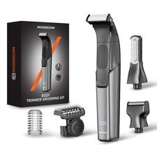 ✅Rasoio Elettrico per Corpo UOMO 3in1 Parti Intime Depilazione Petto Ascelle LED