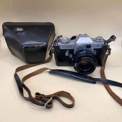 Leicaflex SLR Camera Leitz Wetzlar  With Leica Summicron-R 1:2/50 mm  